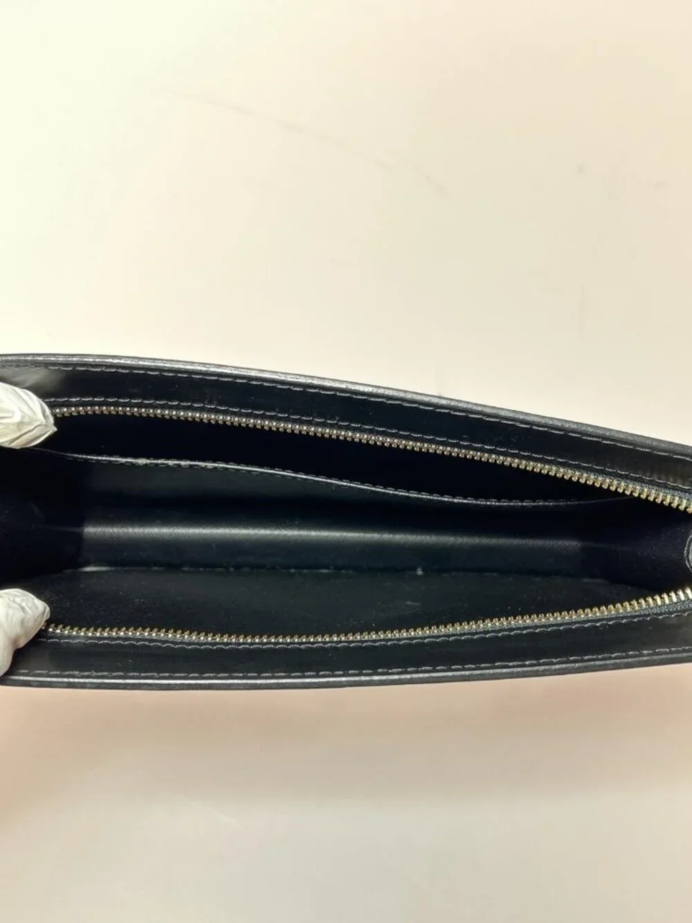 Louis Vuitton Epi Pochette Homme Second Bag Black